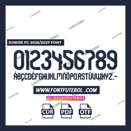 JUNIOR FC  2026/2027 FONT