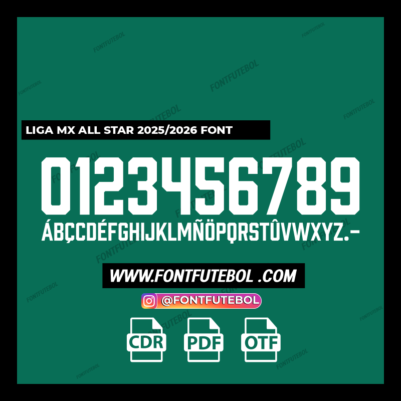 LIGA MX ALL STAR 2025/2026 FONT
