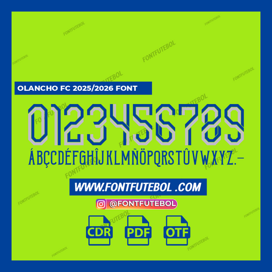 OLANCHO FC 2025/2026 FONT