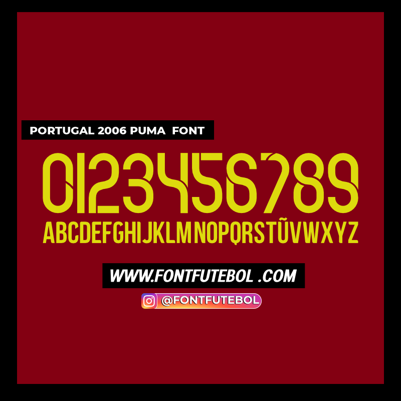 PORTUGAL PUMA 2006 FONT