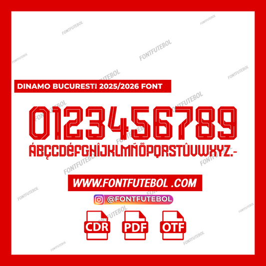 DINAMO BUCURESTI 2025/2026 FONT