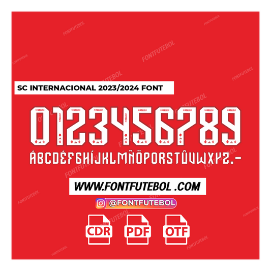 SC INTERNACIONAL 2023/2024 FONT