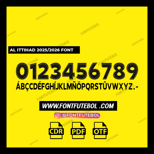 AL ITTIHAD 2025/2026 FONT