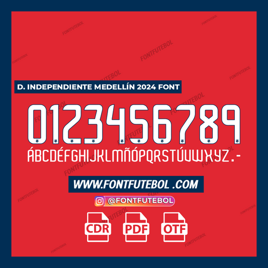 D. INDEPENDIENTE MEDELLÍN 2024 FONT