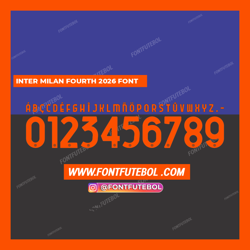 INTER MILAN FOURTH 2026 FONT