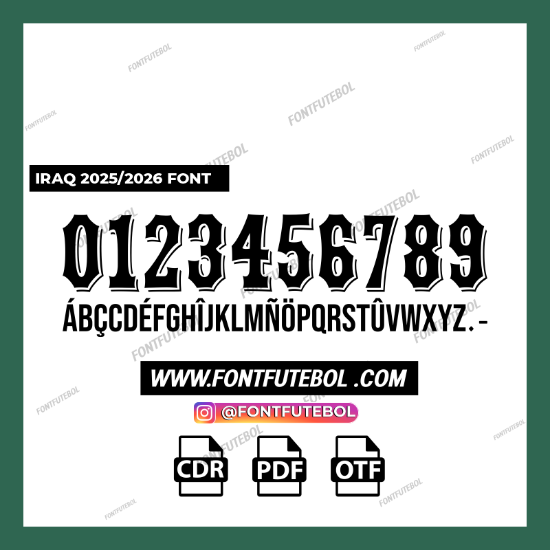 IRAQ 2025/2026 FONT