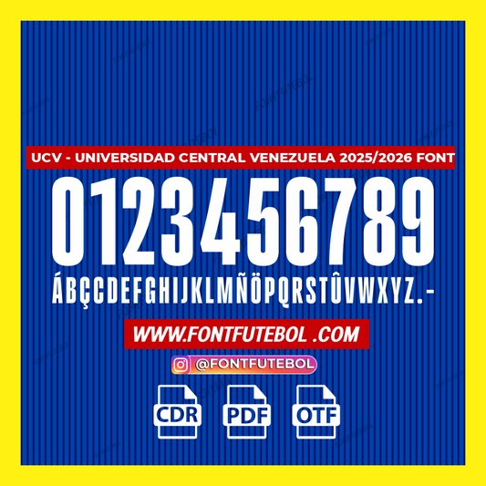 UCV - UNIVERSIDAD CENTRAL VENEZUELA 2025 FONT
