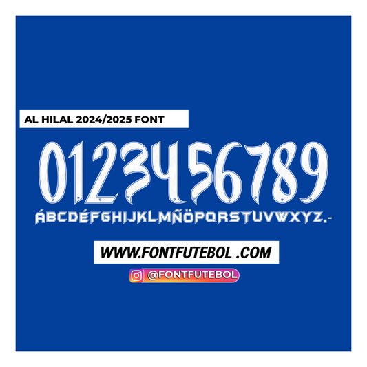AL-HILAL 2025/2025 FONT