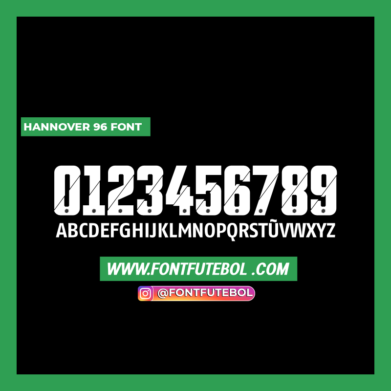 HANNOVER 96 2025/2026 FONT