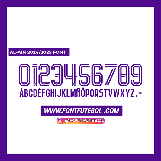 AL-AIN 2024/2025 FONT