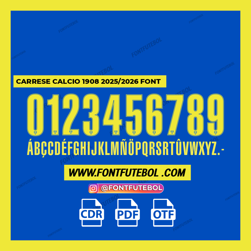 CARRESE CALCIO 1908 2025/2026 FONT