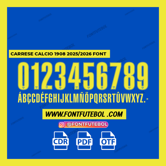 CARRESE CALCIO 1908 2025/2026 FONT