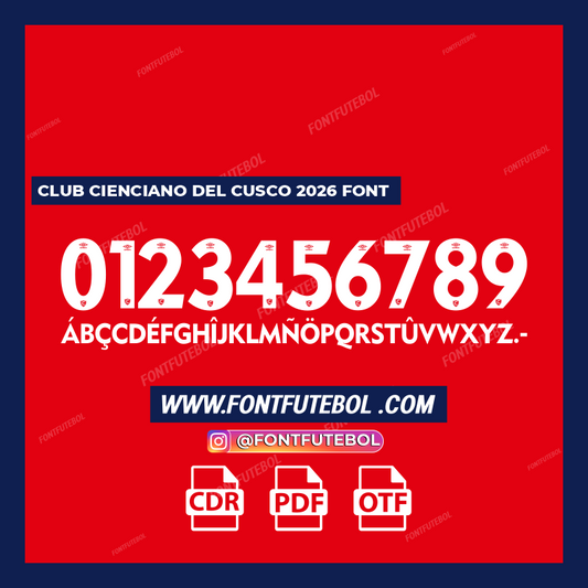CLUB CIENCIANO DEL CUSCO 2026 FONT