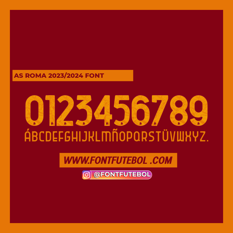 AS ROMA 2023/2024 FONT