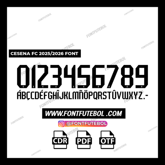 CESENA FC 2025/2026 FONT