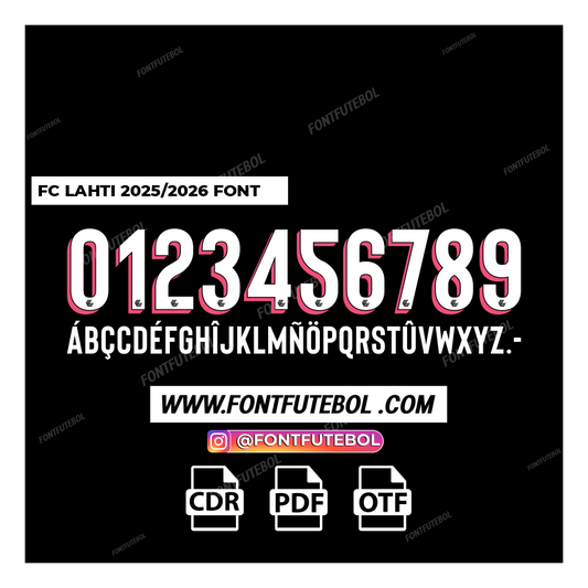 FC LAHTI 2025/2026 FONT