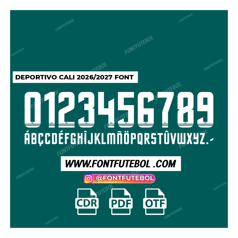 DEPORTIVO CALI 2026 FONT
