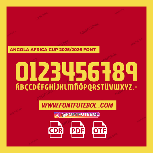 ANGOLA AFRICA CUP 2025/2026 FONT
