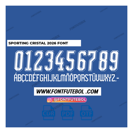 SPORTING CRISTAL 2026 FONT