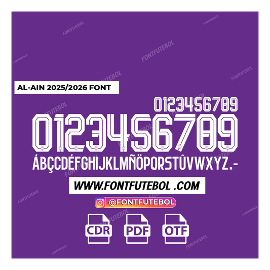 AL-AIN 2025/2026 FONT