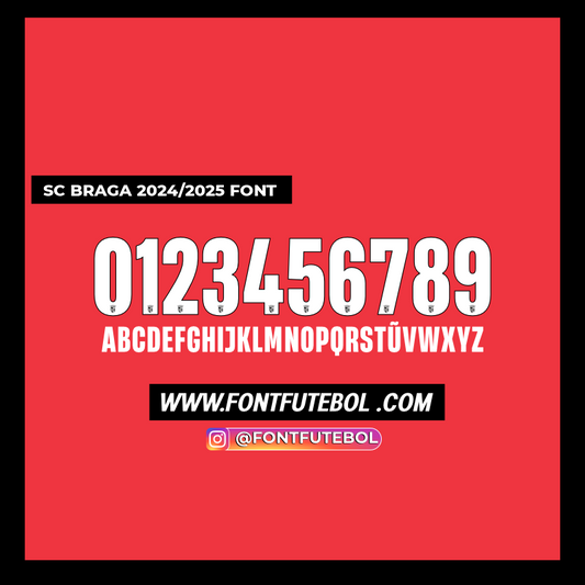 SC BRAGA 2024/2025 FONT