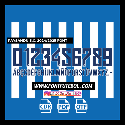 PAYSANDU S.C. 2024/2025 FONT