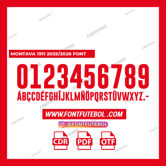 MONTAVA 1911 2025/2026 FONT