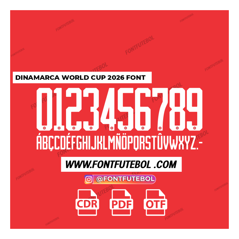DINAMARCA WOLRD CUP 2026 FONT