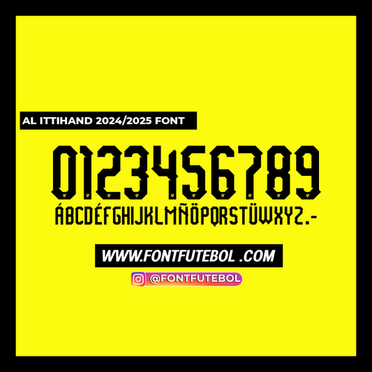 AL ITTIHAND 2024/2025 FONT