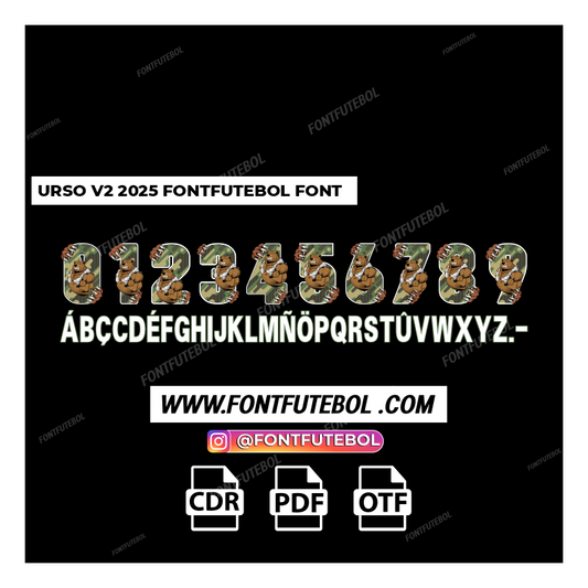 URSO 2025 FONT CUSTOM