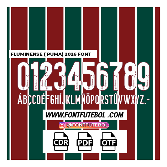 FLUMINENSE (PUMA) 2026 FONT
