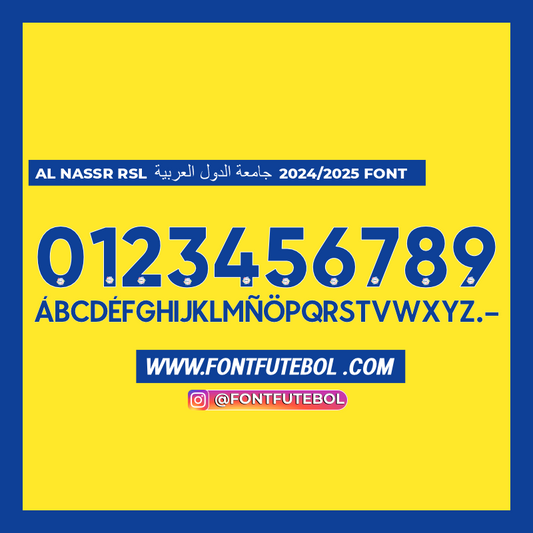 AL NASSR RSL 2024/2025 FONT