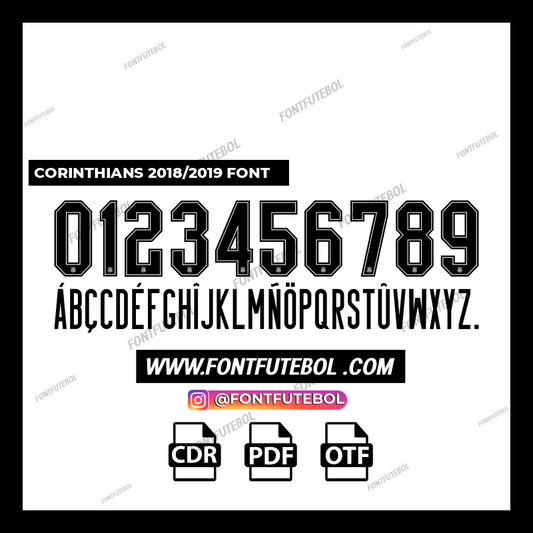 CORINTHIANS 2018/2019 FONT