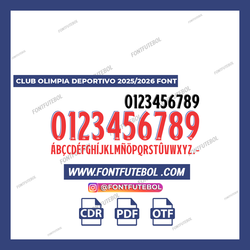 CLUB OLIMPIA DEPORTIVO 2025/2026 FONT
