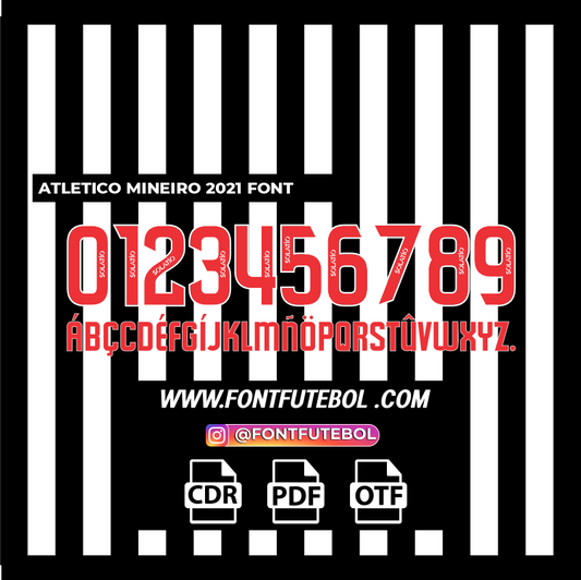 ATLÉTICO MG MINEIRO 2021 FONT
