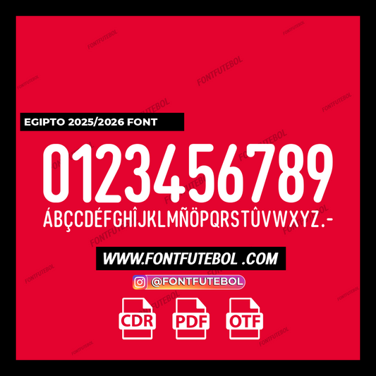 EGIPTO 2025/2026 FONT