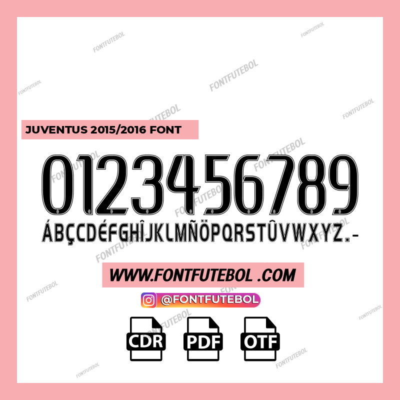JUVENTUS 2015/2016 FONT