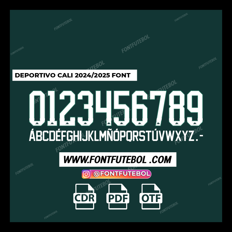 DEPORTIVO CALI 2024/2025 FONT