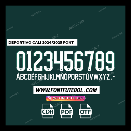 DEPORTIVO CALI 2024/2025 FONT