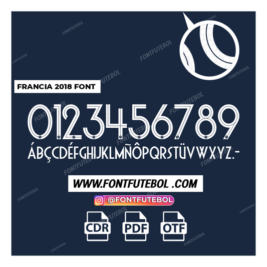 FRANCIA 2018 FONT
