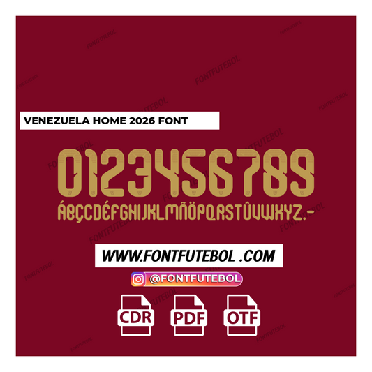 VENEZUELA HOME 2026 FONT