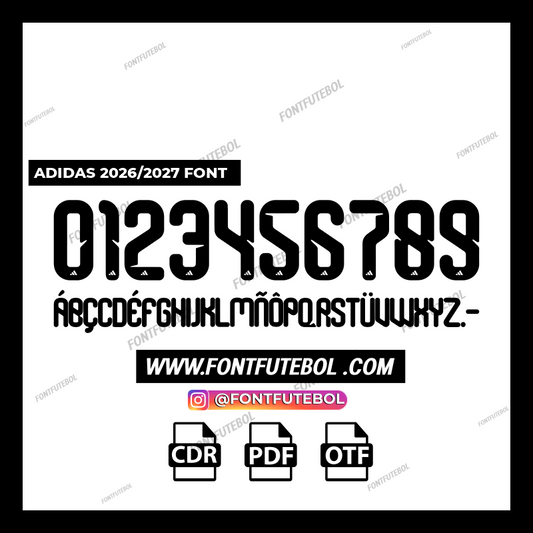 ADIDAS 2026/2027 FONT