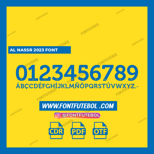 AL NASSR 2023 FONT