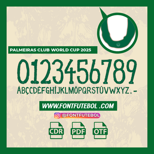 PALMEIRAS CLUB WORLD CUP 2005 FONT