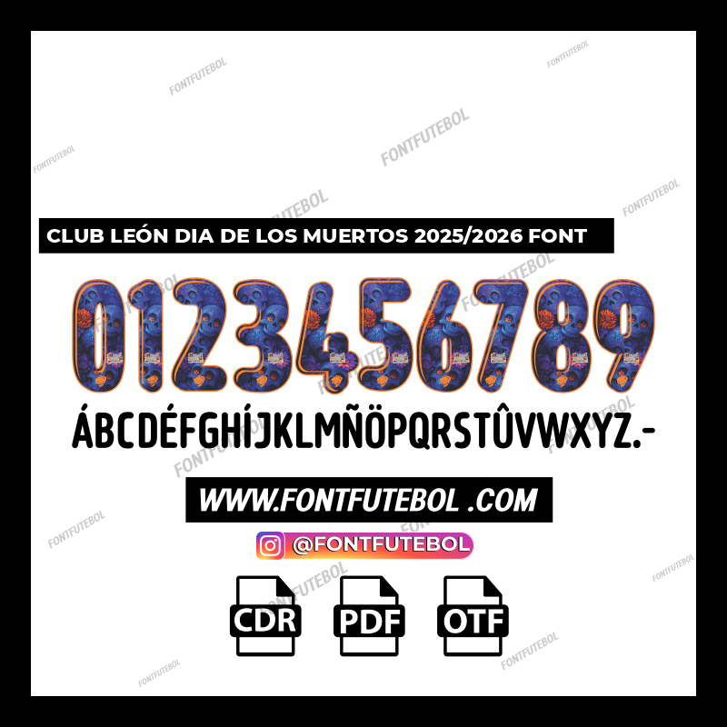 CLUB LEÓN DIA DELOS MUERTOS 2025/2026 FONT