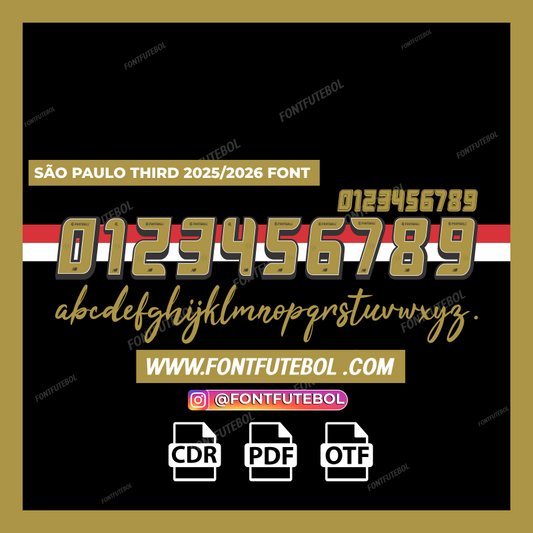 SAO PAULO THIRD 2025/2026 FONT