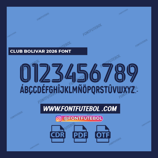 CLUB BOLIVAR 2006 FONT