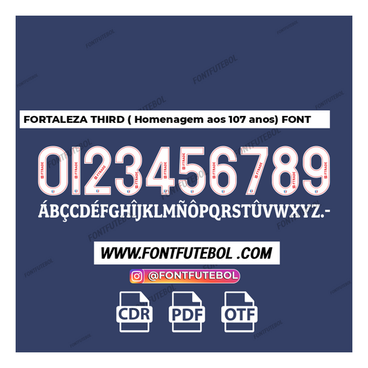FORTALEZA THIRD 2025 ( Homenagem aos 107 anos) FONT