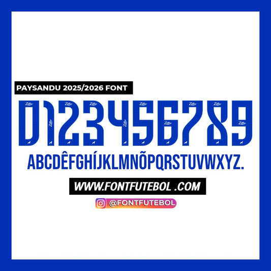 PAYSANDU 2025/2026 FONT