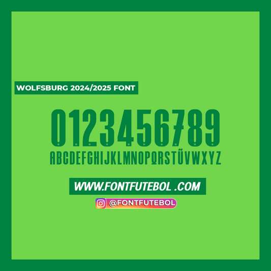 WOLFSBURG 2024/2025 FONT